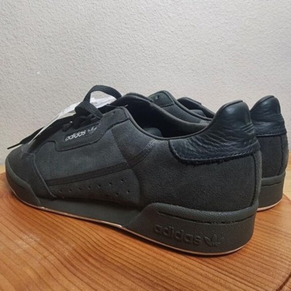 Adidas Continental 80 Shoes Mens Size 12 Black Leather Suede Originals Casual main image 10